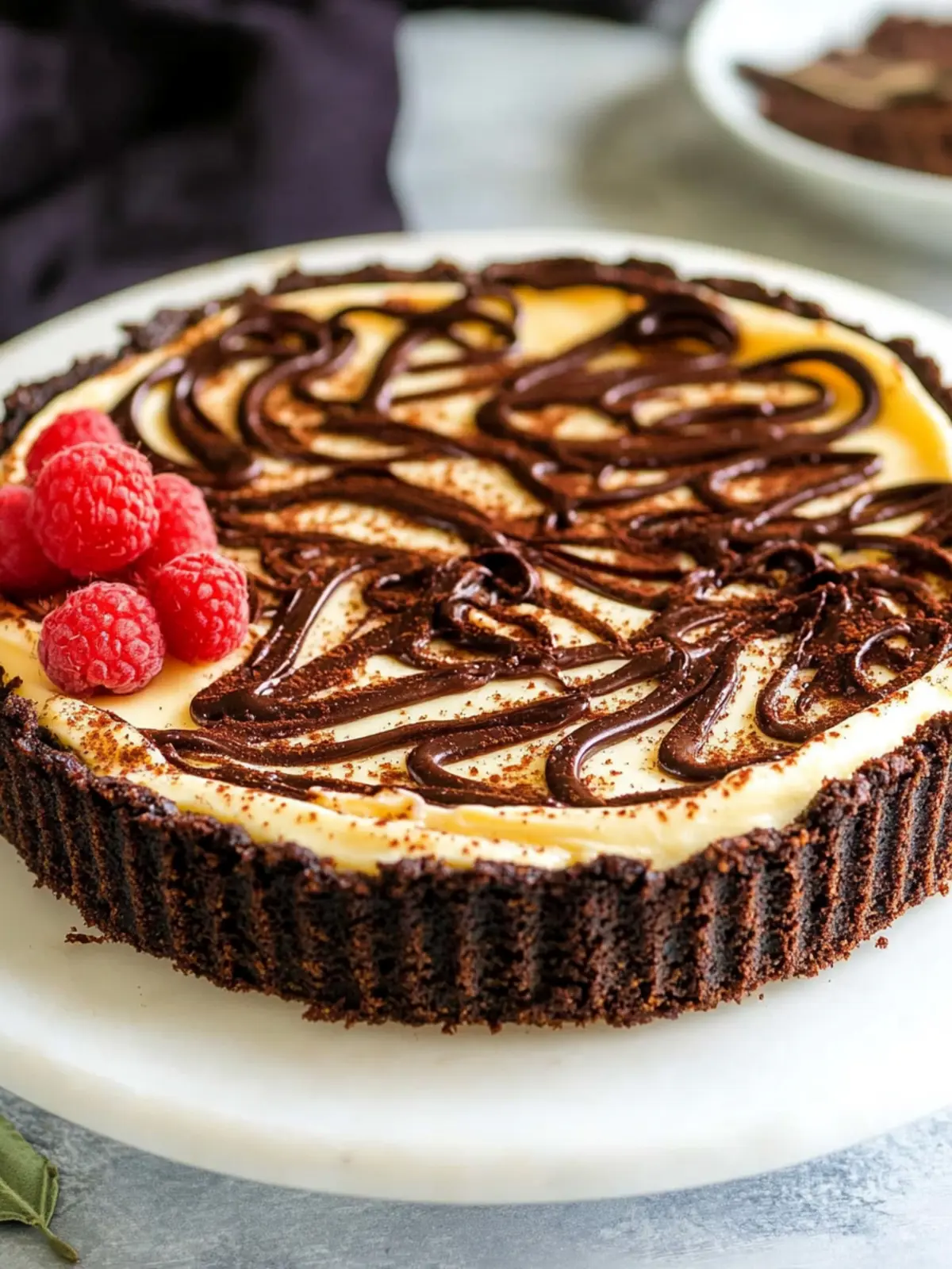 Indulge in Cream Cheese Brownie Tart Bliss You Can't Resist 3 Cream Cheese Brownie Tart
