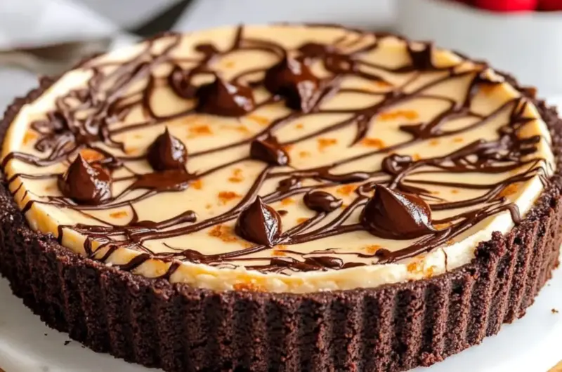 Cream Cheese Brownie Tart