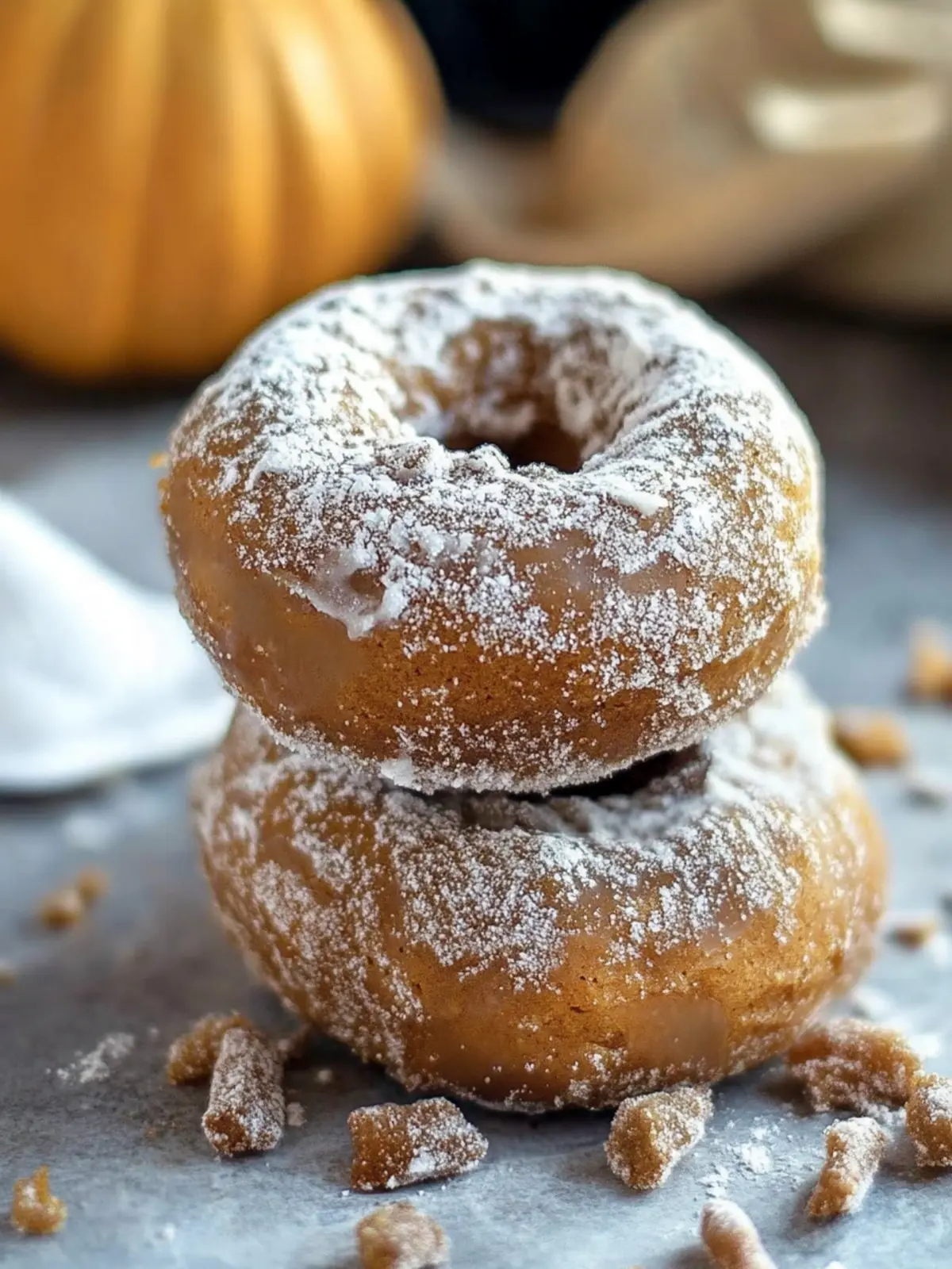 Vegan Pumpkin Spice Protein Donuts Perfect for Fall Indulgence 3 Vegan Pumpkin Spice Protein Donuts