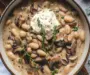 Mushroom and Butter Bean Stroganoff: Comfort in Every Bite
