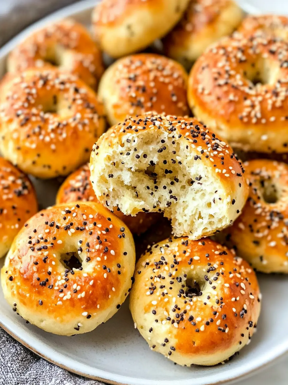 Perfect Air Fryer Mini Bagels for a Quick Homemade Treat 5 Air Fryer Mini Bagels