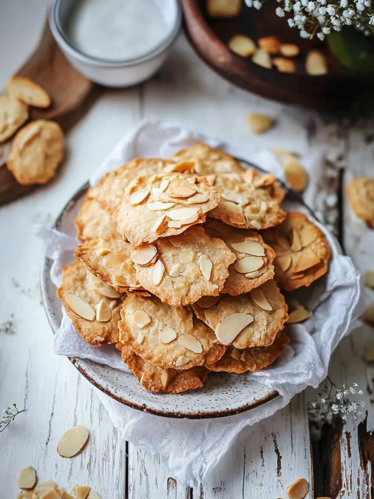 Crispy Almond Biscuits: A Crunchy Delight for Every Snack! 5 Crispy Almond Biscuits