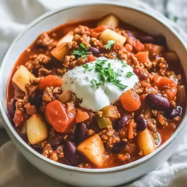 Turkey Apple Chili: Your Cozy Bowl of Fall Wellness 9 Turkey Apple Chili