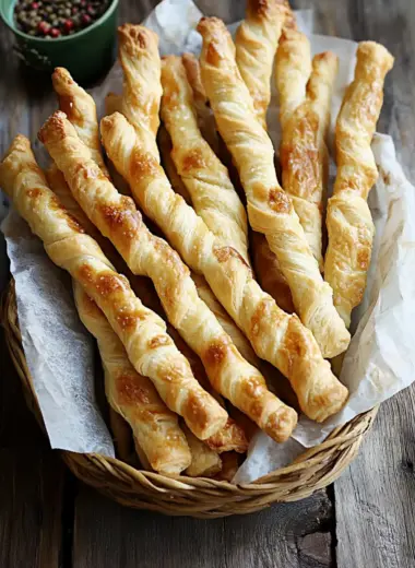 Puff Pastry Sticks