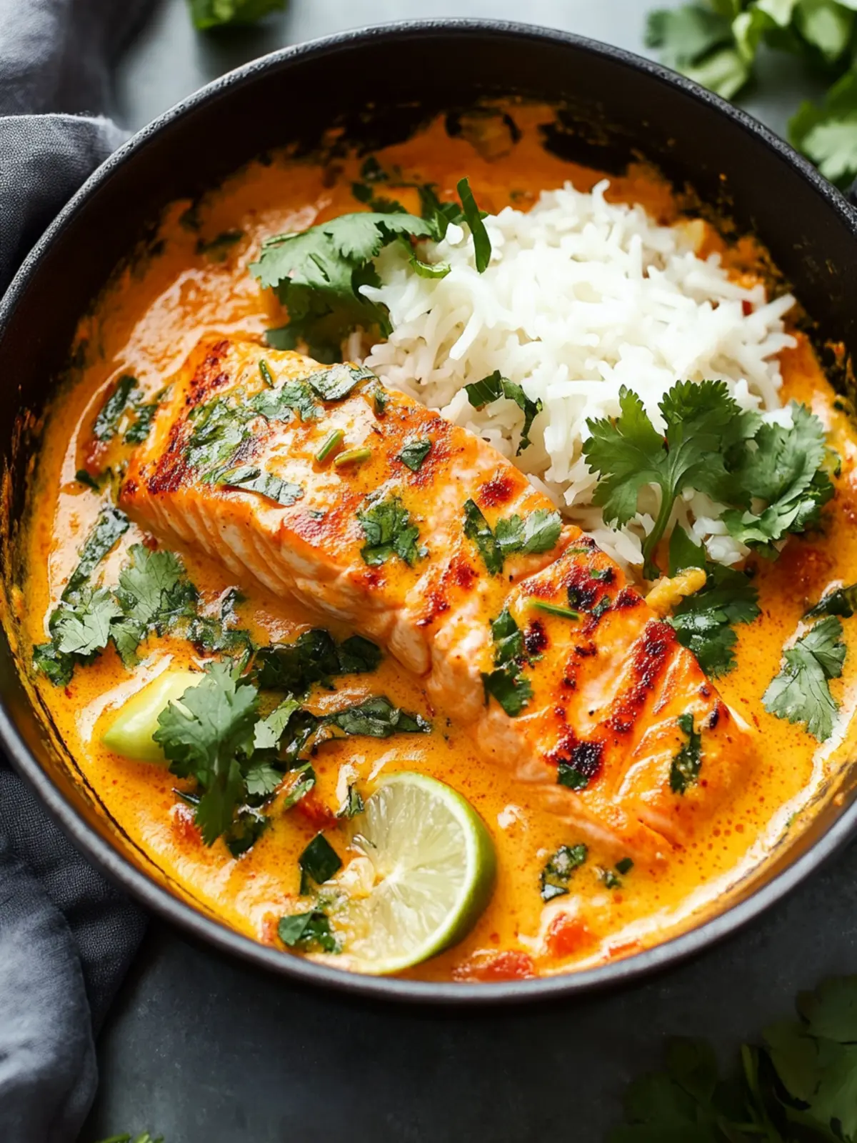 Savory Salmon Coconut Curry for Quick Cozy Dinners 3 Salmon Coconut Curry