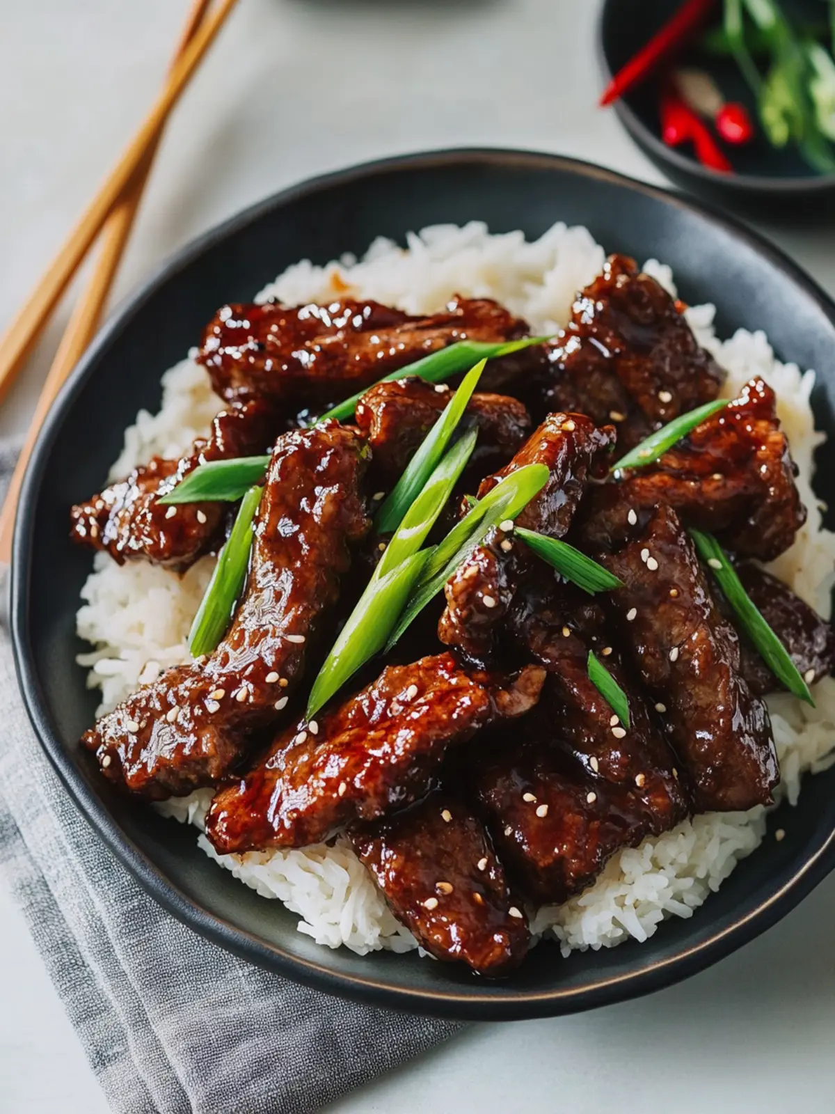 Savory Mongolian Beef: A Flavor-Packed Stir-Fry Delight 5 Mongolian Beef