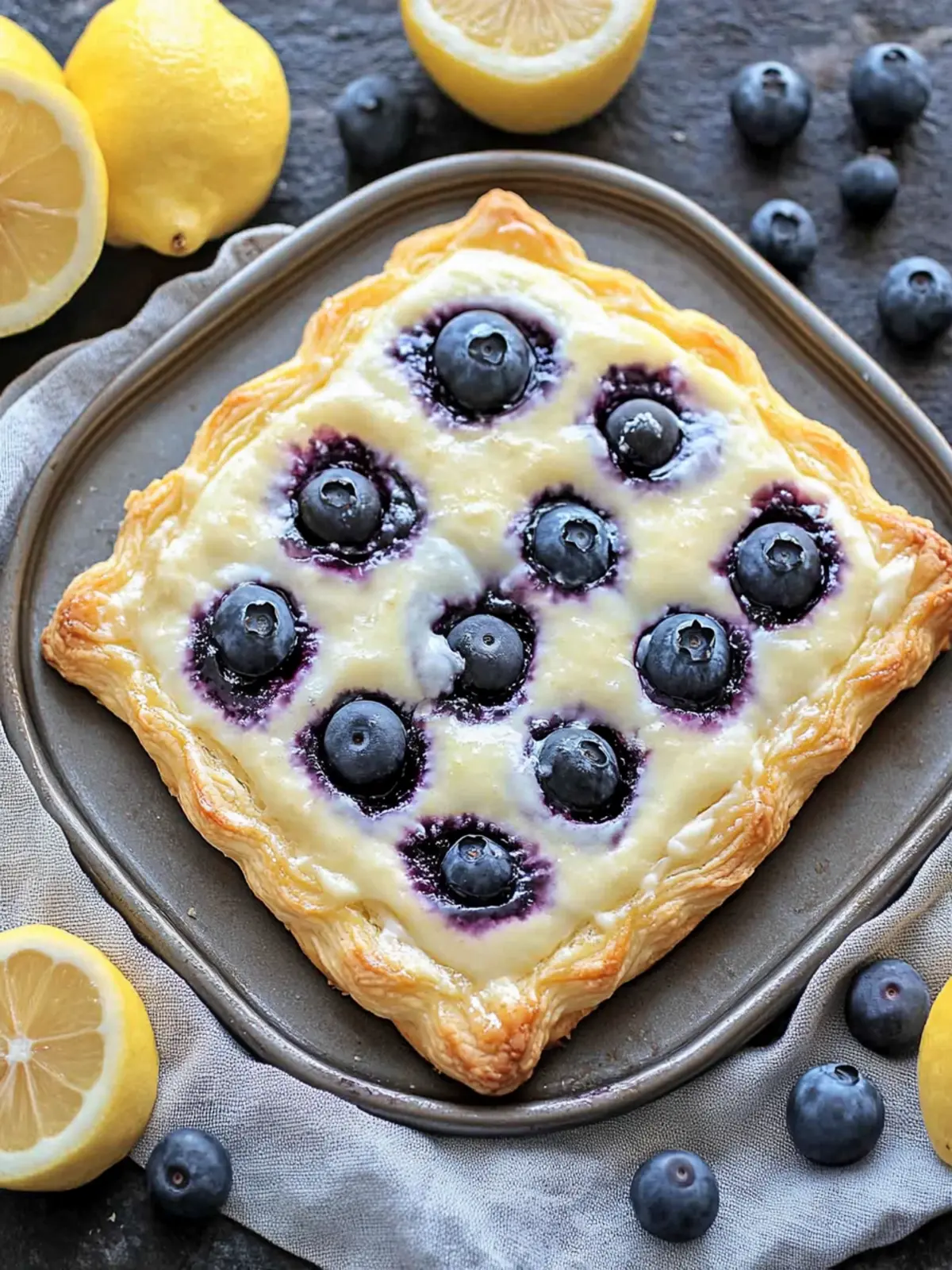 Lemon Blueberry Cream Cheese Danish for Effortless Indulgence 5 Lemon Blueberry Cream Cheese Danish