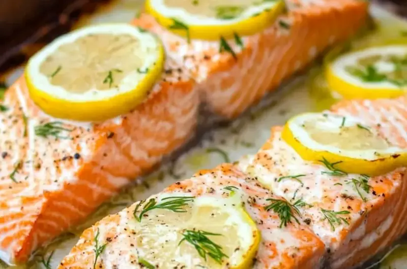 Oven Baked Salmon Fillets