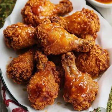 Crispy Southern Hot Honey Fried Chicken