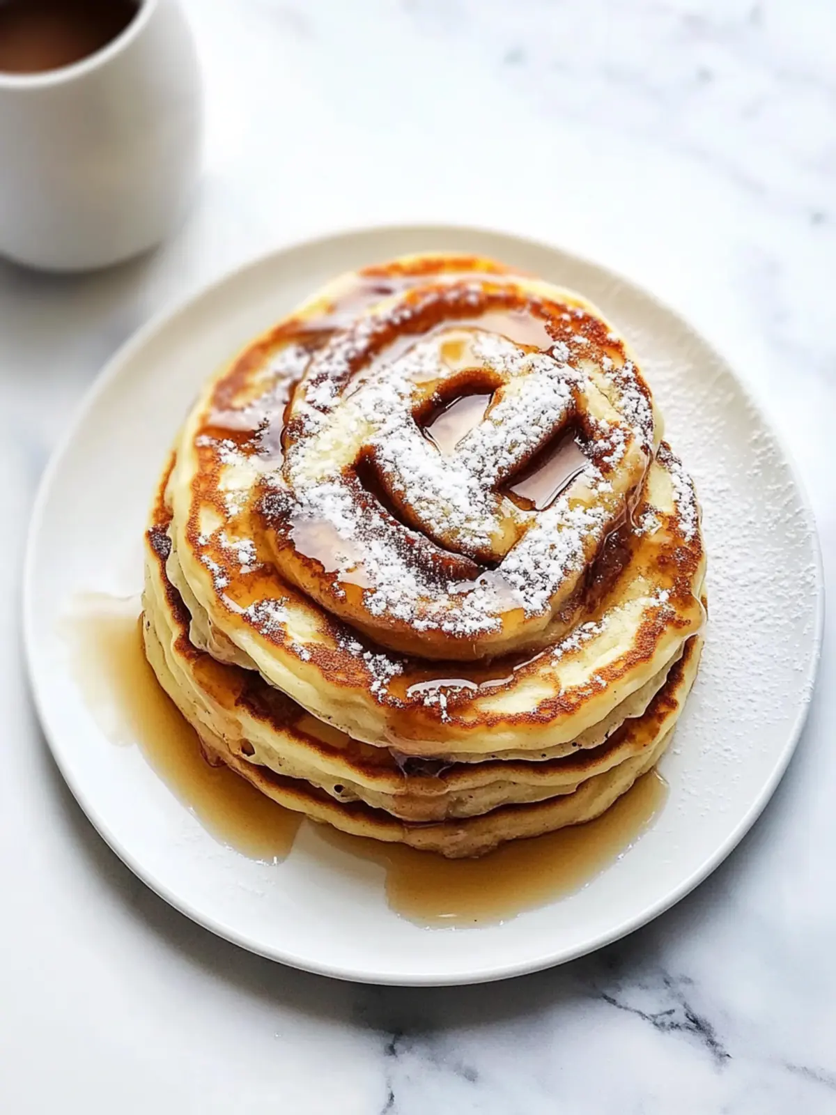 Cinnamon Roll Pancakes: Fluffy Bliss with Creamy Glaze 5 Cinnamon Roll Pancakes