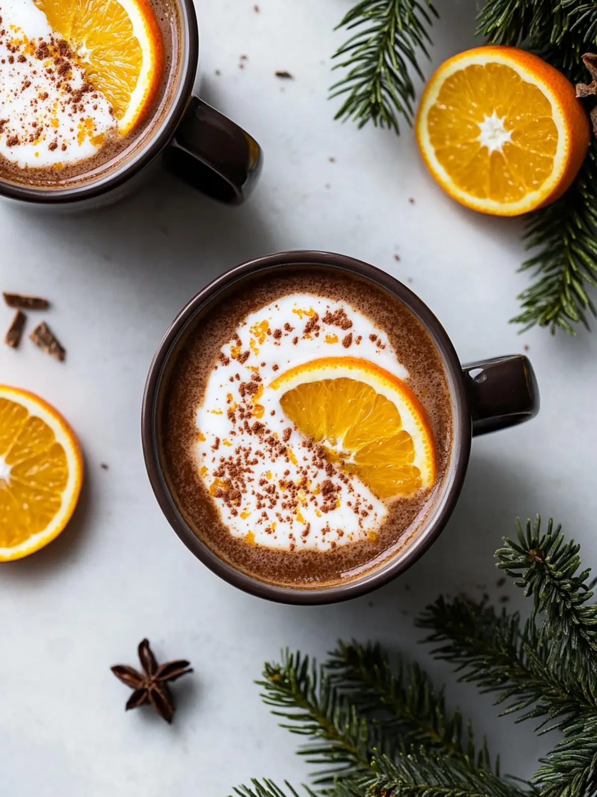 VEGAN ORANGE HOT CHOCOLATE