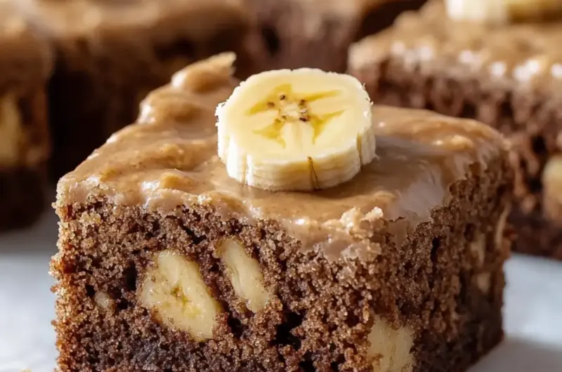 Banana Bread Brownies