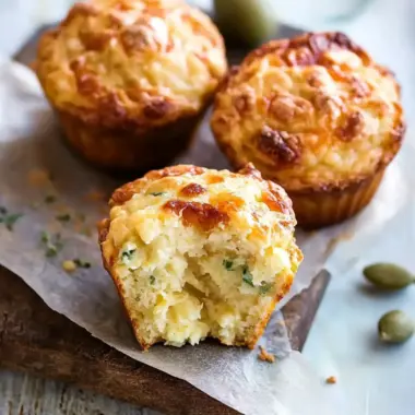 Savoury Cheese Muffins