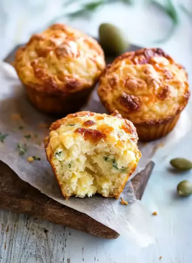 Savoury Cheese Muffins