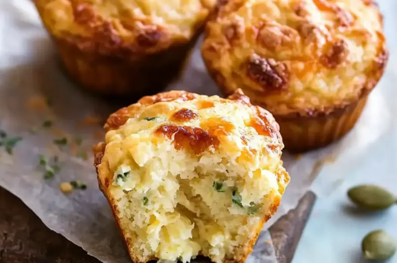 Savoury Cheese Muffins