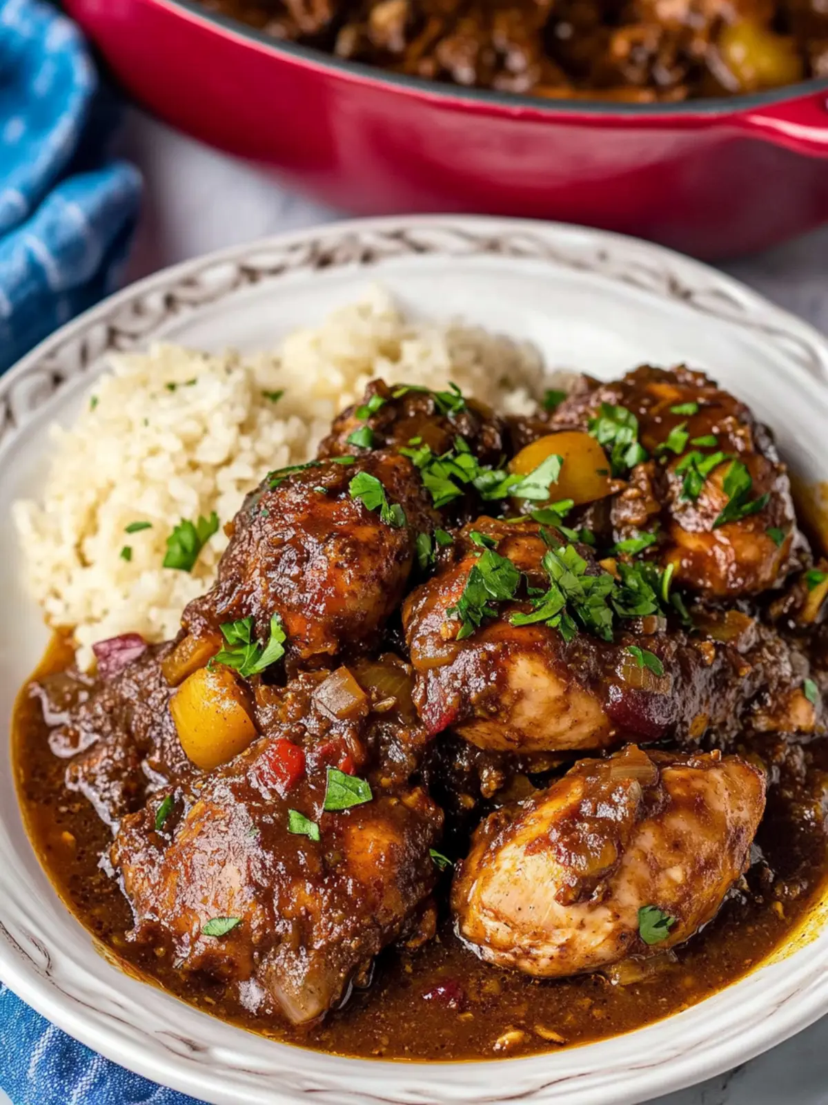 Savory Authentic Jamaican Brown Stew Chicken You'll Love 3 Authentic Jamaican Brown Stew Chicken