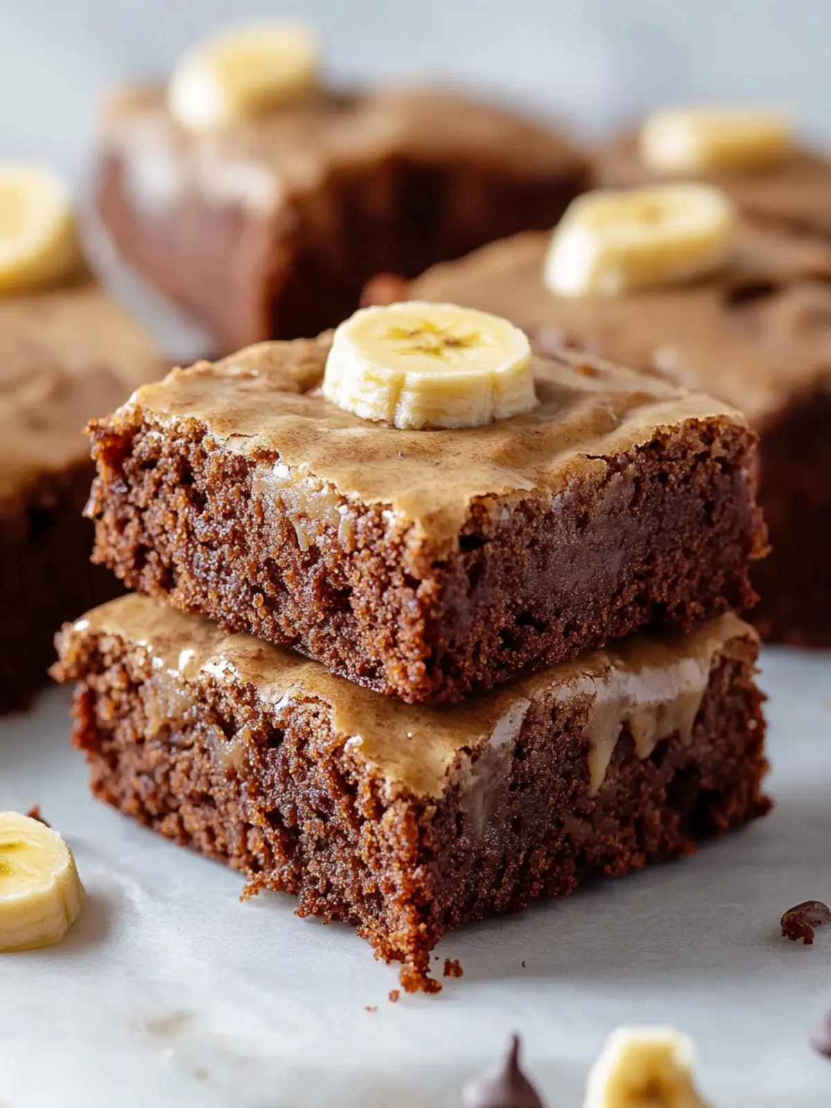 Banana Bread Brownies: The Ultimate Comfort Treat Delight 2 Banana Bread Brownies