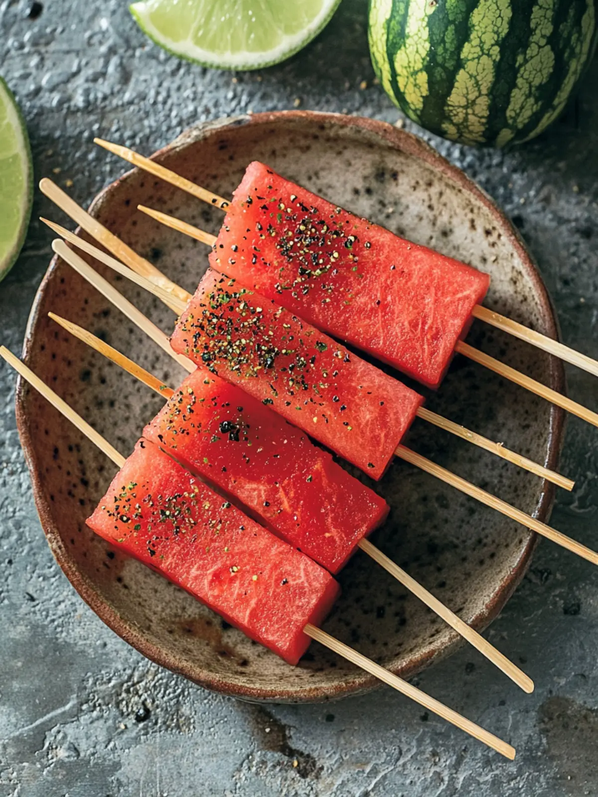 Refreshing Watermelon Skewers: A Summery Treat for All 2 Watermelon Skewers