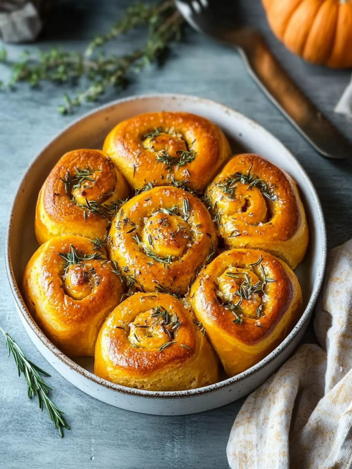 Rosemary Pumpkin Rolls: A Cozy Holiday Delight You’ll Love 5 Rosemary Pumpkin Rolls