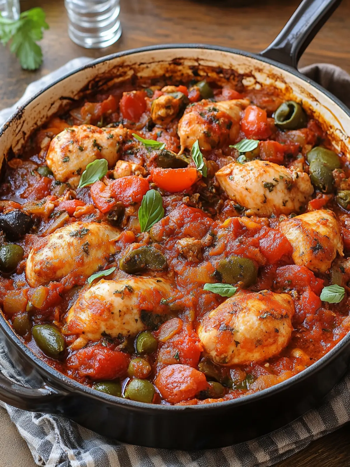 Savory Chicken Cacciatore Casserole for Cozy Nights 4 Chicken Cacciatore Casserole