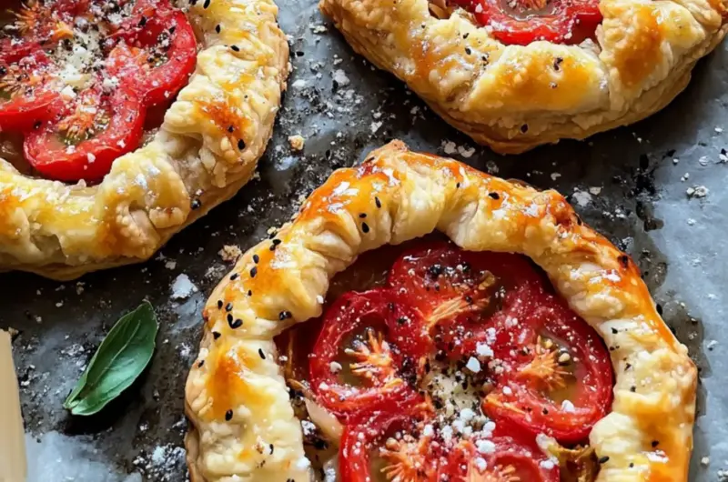 Handheld Tomato Galettes