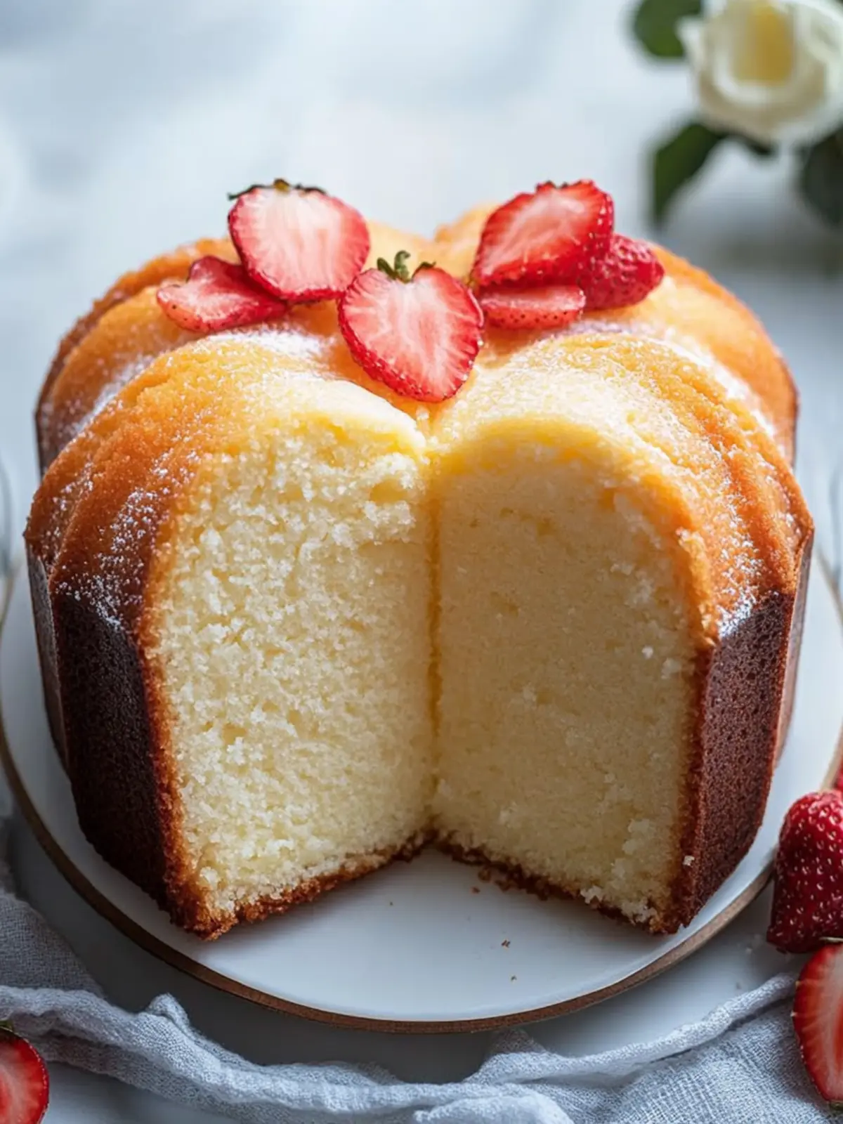 Cream Cheese Pound Cake: Moist & Flavorful Family Favorite 2 Cream Cheese Pound Cake