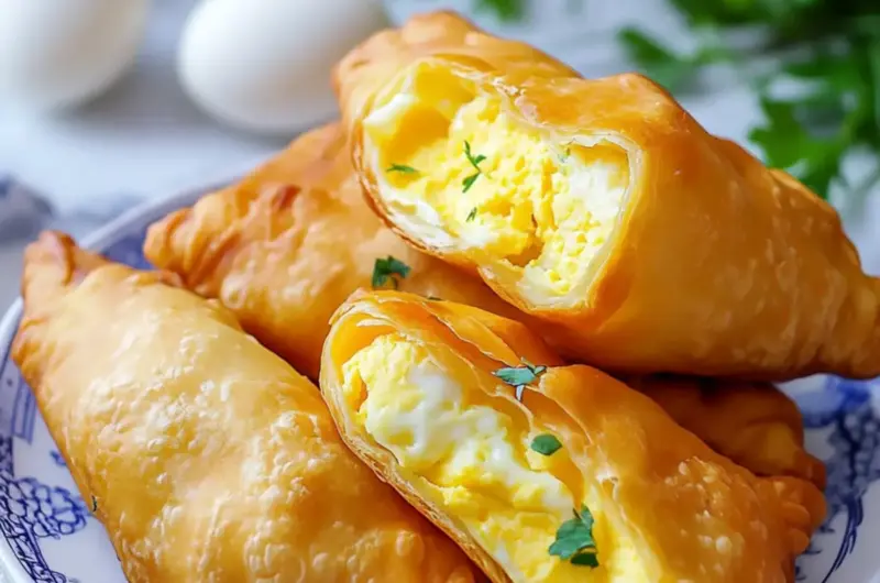 Cheesy Egg & Cheese Piroshki