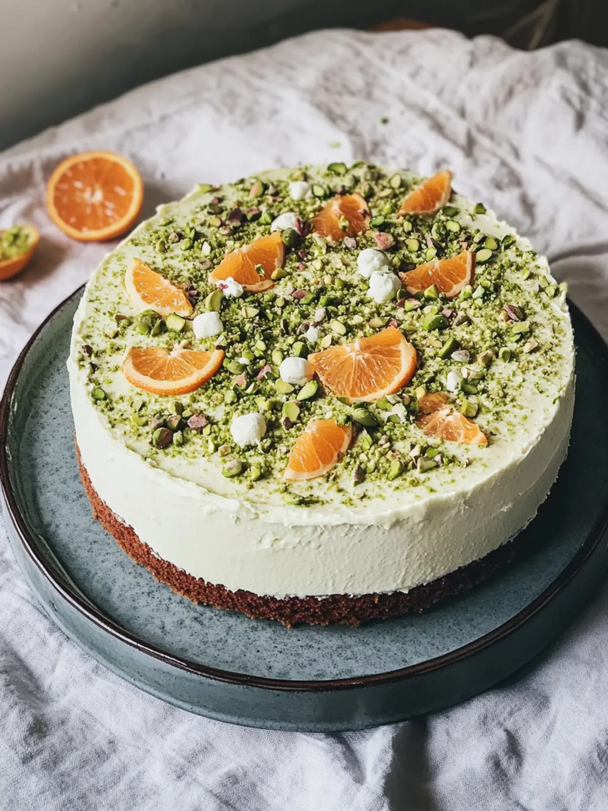 Delightful Pistachio, Orange & Ricotta Cake to Wow Your Guests 2 Pistachio, Orange & Ricotta Cake