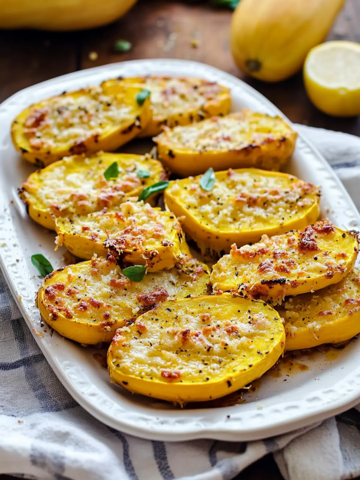 Savor the Creamy Delight of Parmesan Baked Yellow Squash 5 Parmesan Baked Yellow Squash