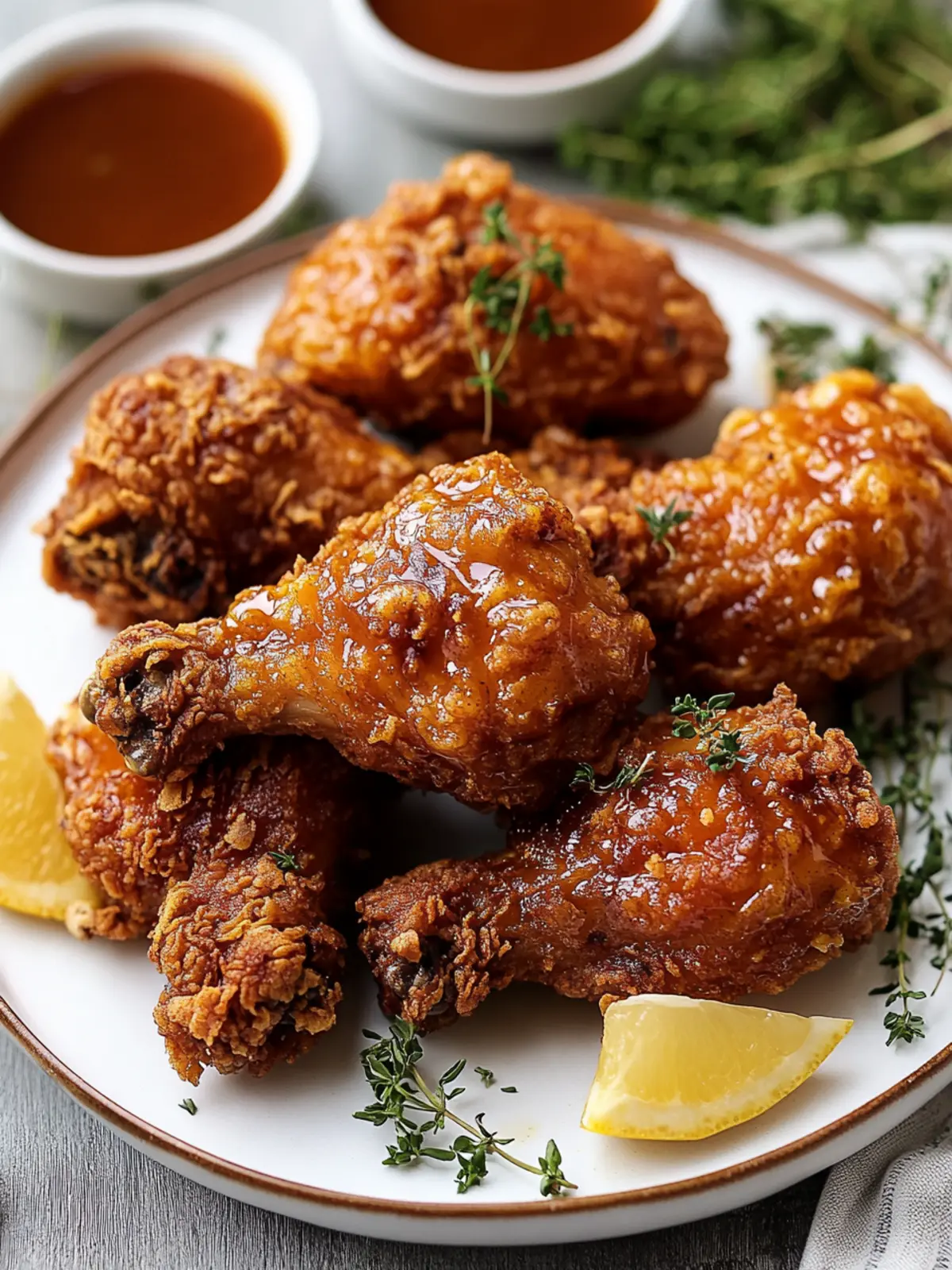 Crispy Southern Hot Honey Fried Chicken