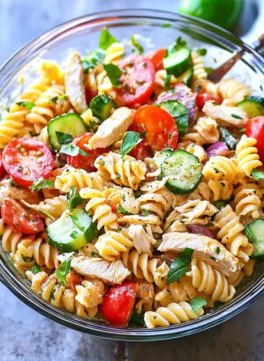Chicken Pasta Salad