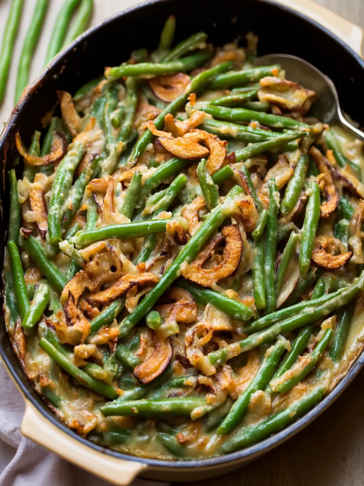 Homemade Green Bean Casserole: Cozy Comfort Food Magic 3 Homemade Green Bean Casserole