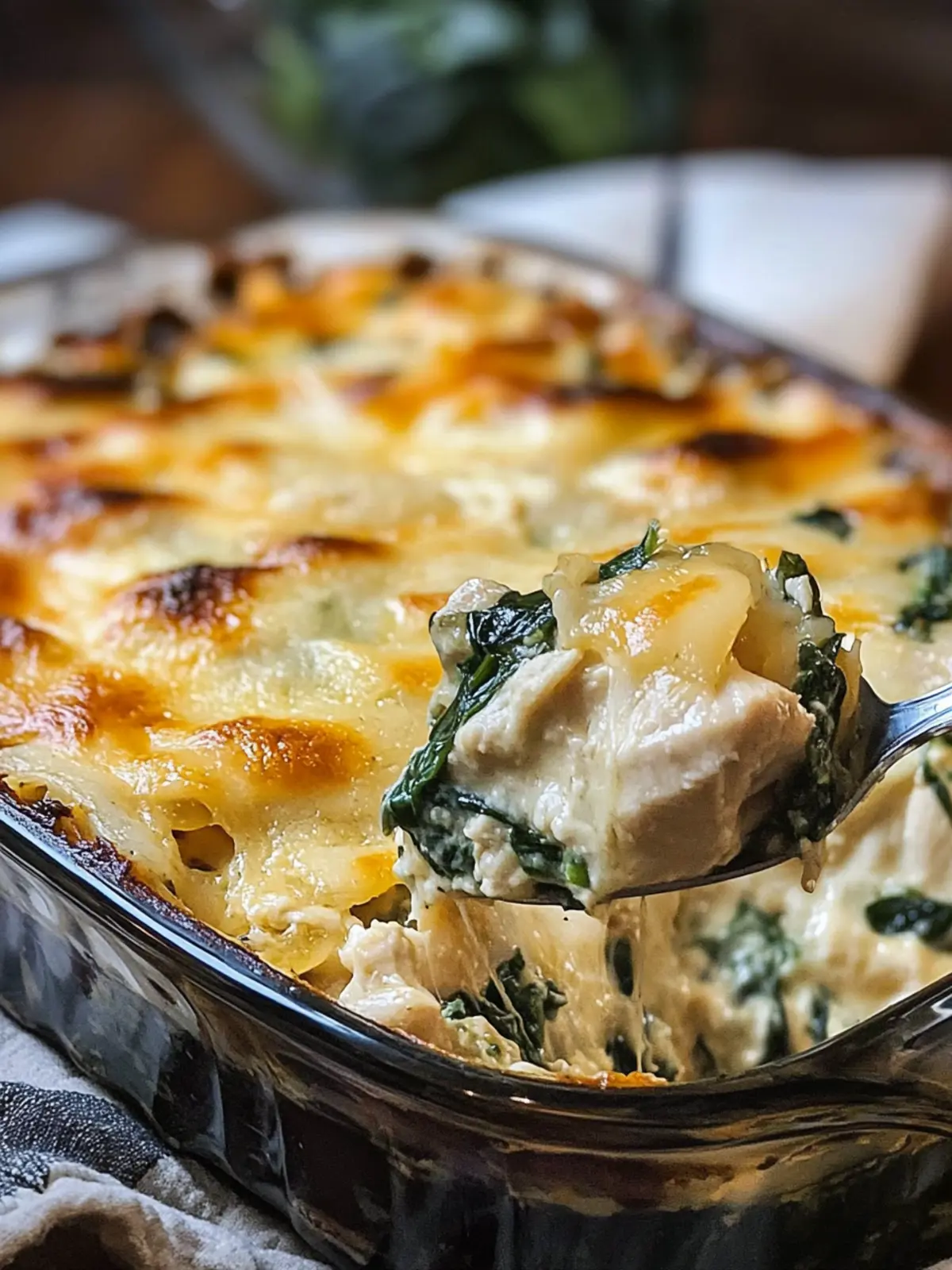Delicious Chicken Tortilla Spinach Casserole for Easy Meals 4 Chicken Tortilla Spinach Casserole