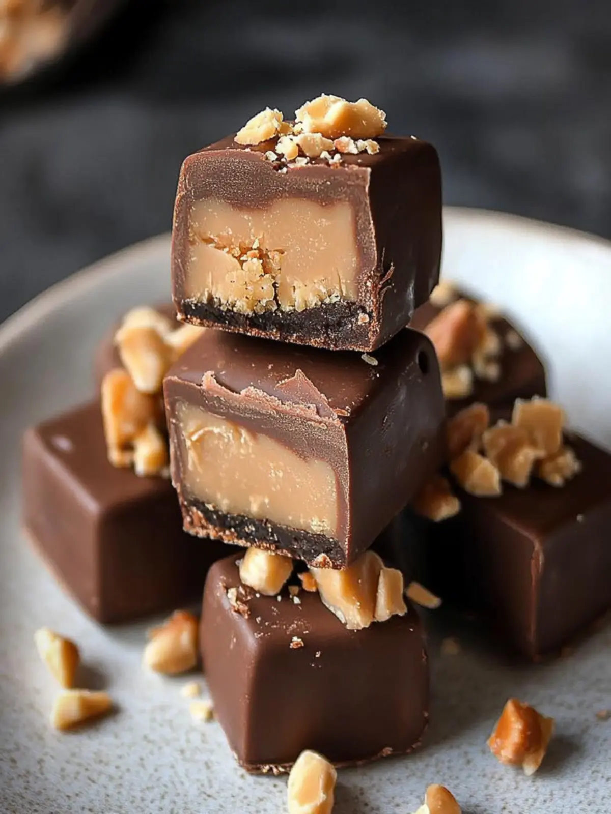 No Bake Snickers Bites You'll Love: Guilt-Free Indulgence 3 No Bake Snickers Bites