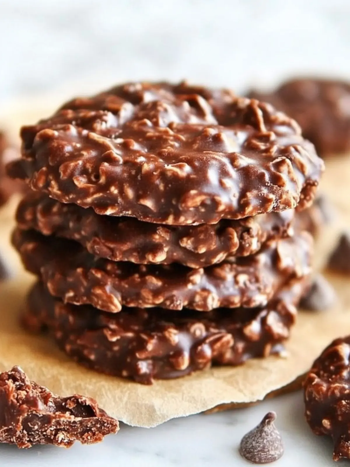Irresistible Chocolate No Bake Cookies You Can’t Resist 2 Chocolate No Bake Cookies