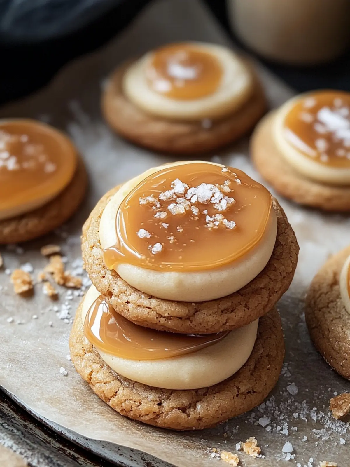 Salted Caramel Espresso Cookies You'll Crave Every Time 2 Salted Caramel Espresso Cookies