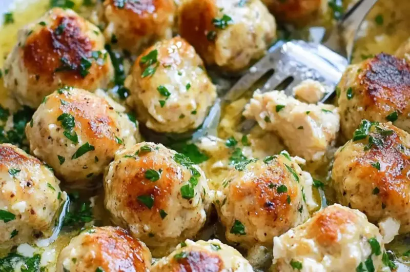 Chicken Piccata Meatballs