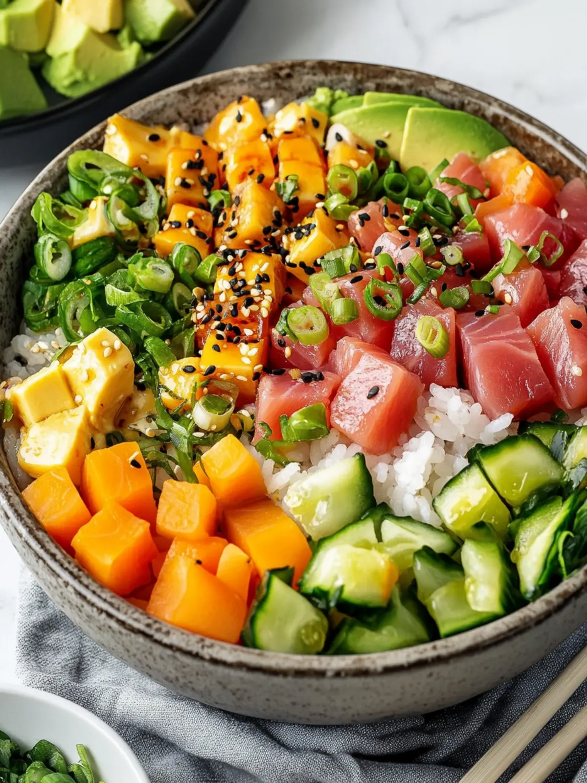 Ahi Tuna Poke Bowls Perfect for Bright Flavor Cravings 3 Ahi Tuna Poke Bowls
