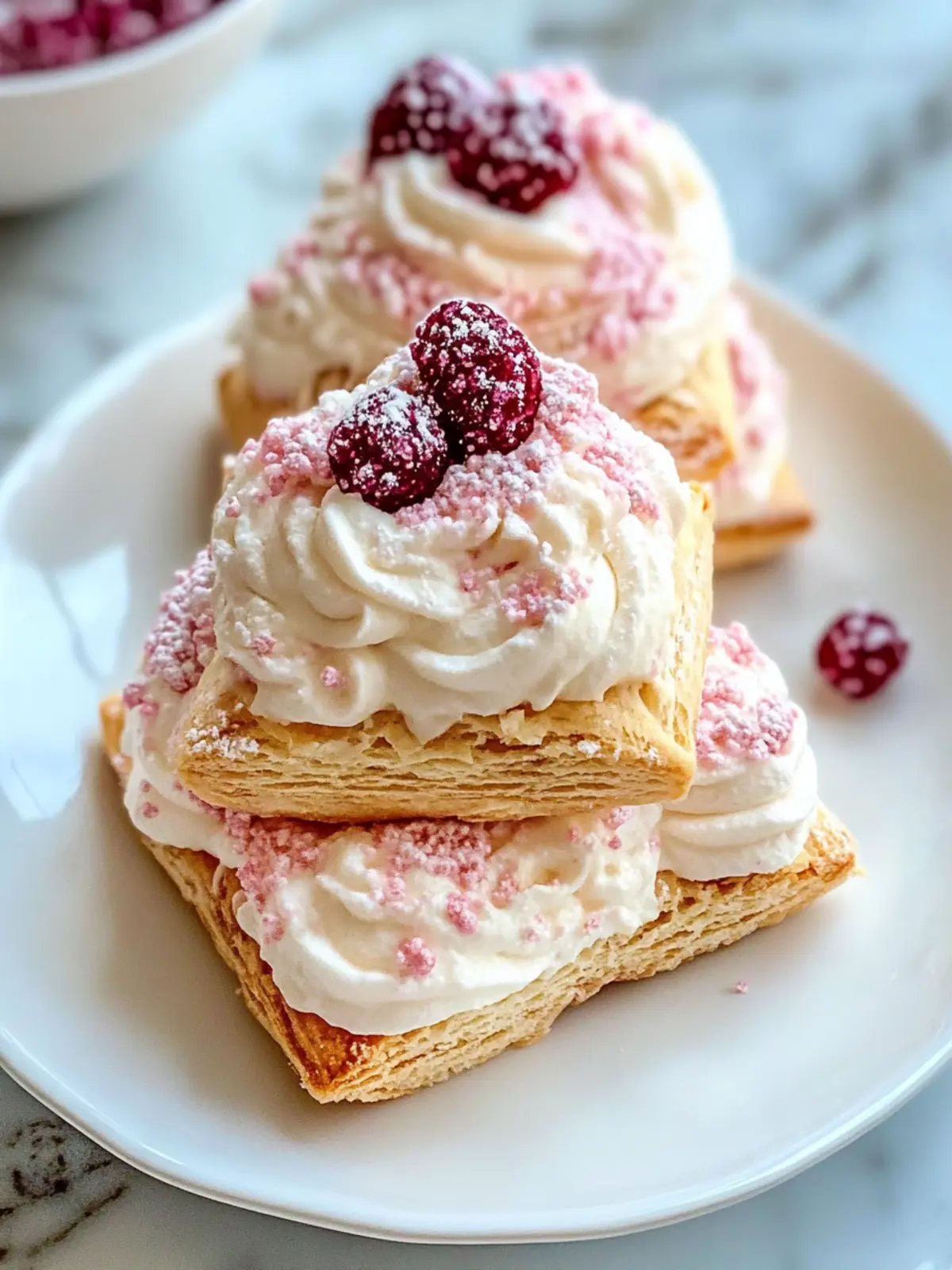 Deliciously Easy Homemade Flakies with Raspberry Bliss 2 Homemade Flakies