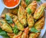 Air Fried Stuffed Zucchini Flowers That Everyone Will Love