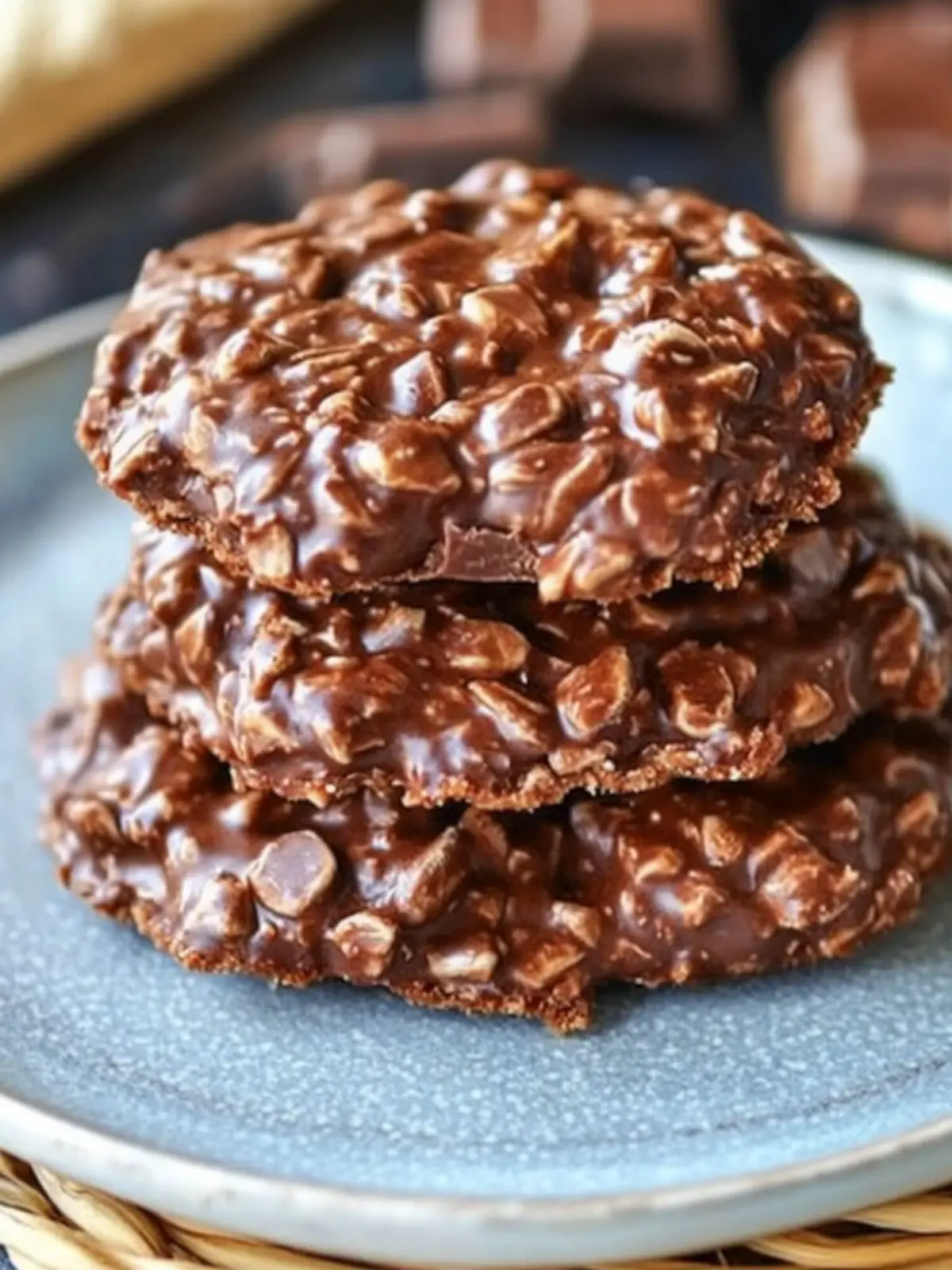 Irresistible Chocolate No Bake Cookies You Can’t Resist 3 Chocolate No Bake Cookies