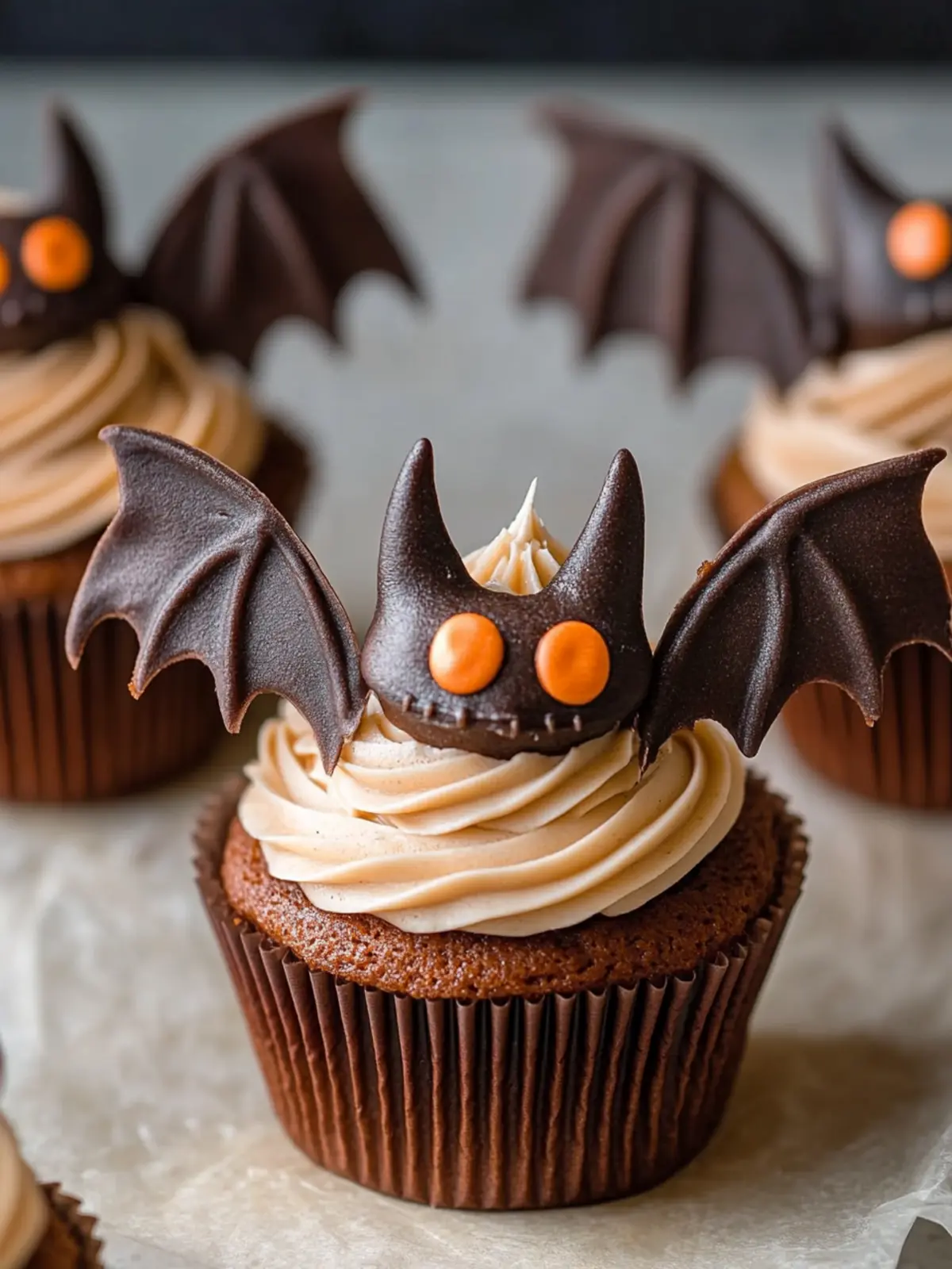 Bat Cupcakes: Spooktacular Treats for Your Halloween Bash 2 Bat Cupcakes