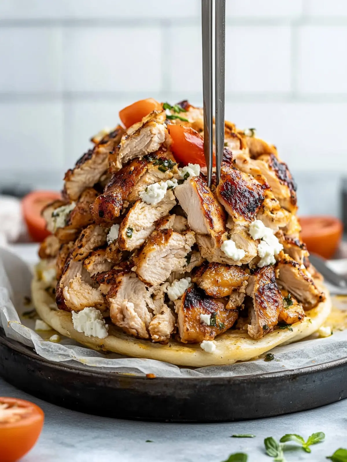 Delicious Greek Chicken Gyros Made Easy at Home 3 Greek Chicken Gyros