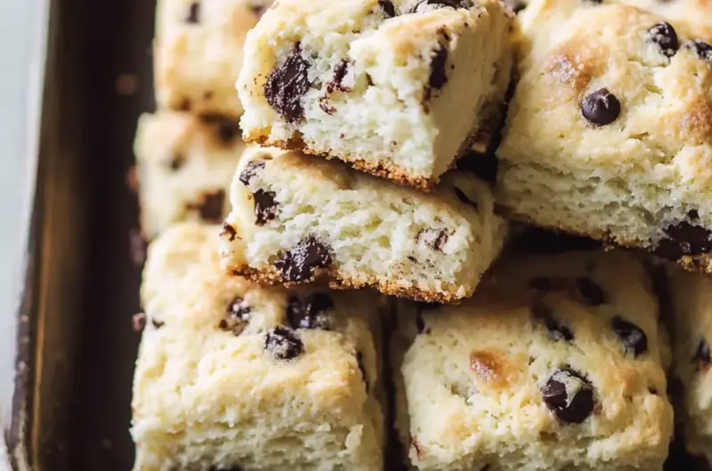 Cream Cheese Chocolate Chip Biscuits