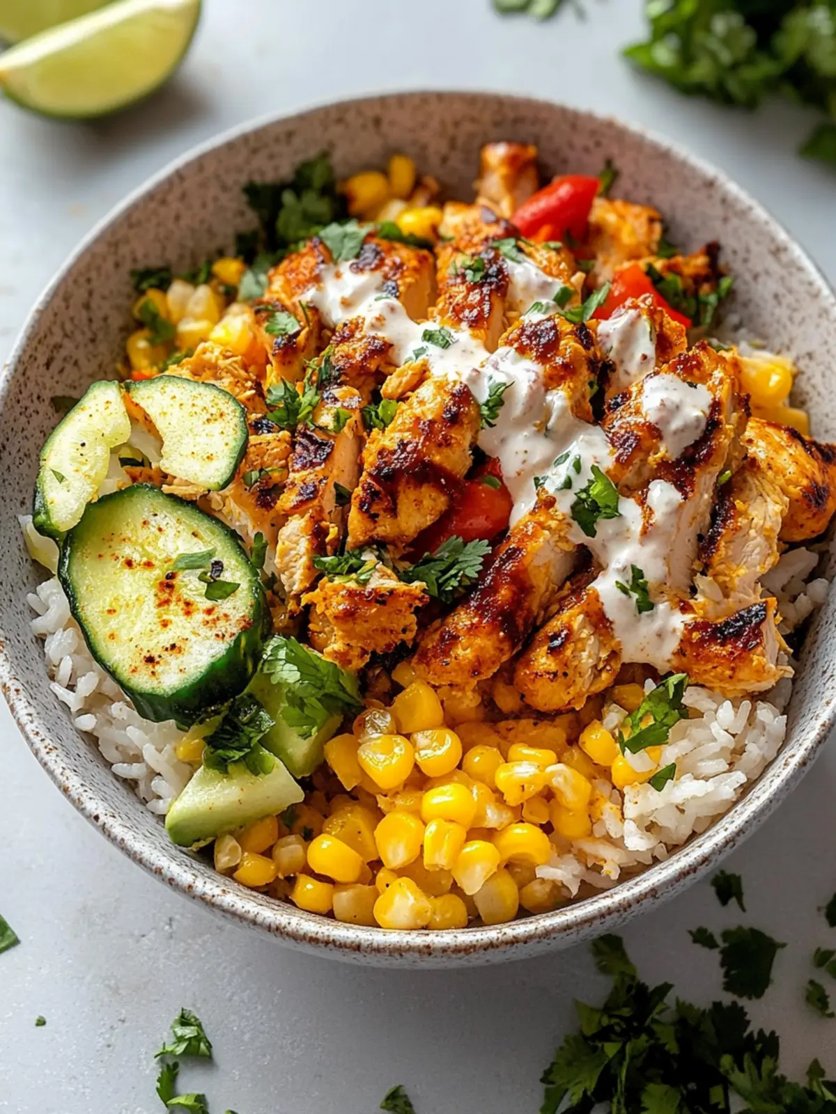 Mouthwatering Street Corn Chicken Rice Bowl You’ll Love 2 Street Corn Chicken Rice Bowl
