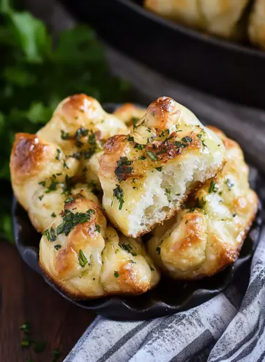 Mini Garlic Monkey Breads