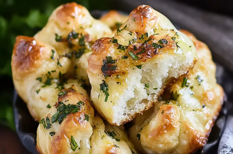 Mini Garlic Monkey Breads