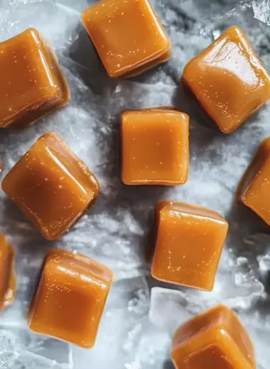 Homemade Fireball Whiskey Caramels