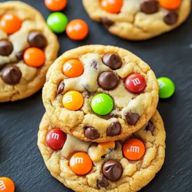 Chewy Halloween M&M’s Chocolate Chip Cookies Everyone Loves 10 Halloween M&M’s Chocolate Chip Cookies