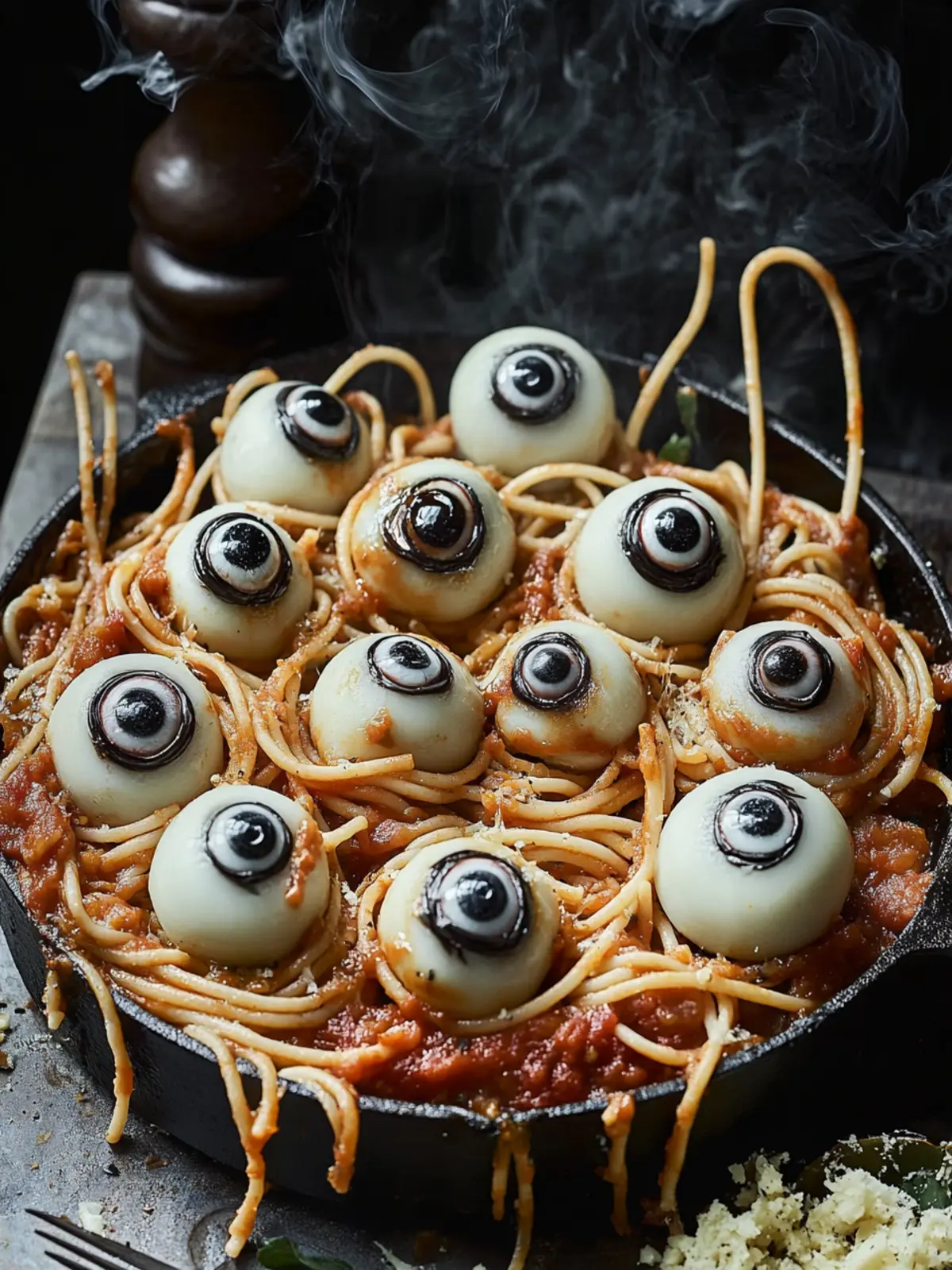Spooky Spaghetti & Eyeballs: A Fun Family Dinner Delight 3 Spooky Spaghetti & Eyeballs